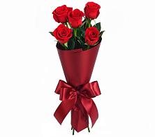 Букет 5 Красных роз Эдлесс Лав в Ясной Поляне