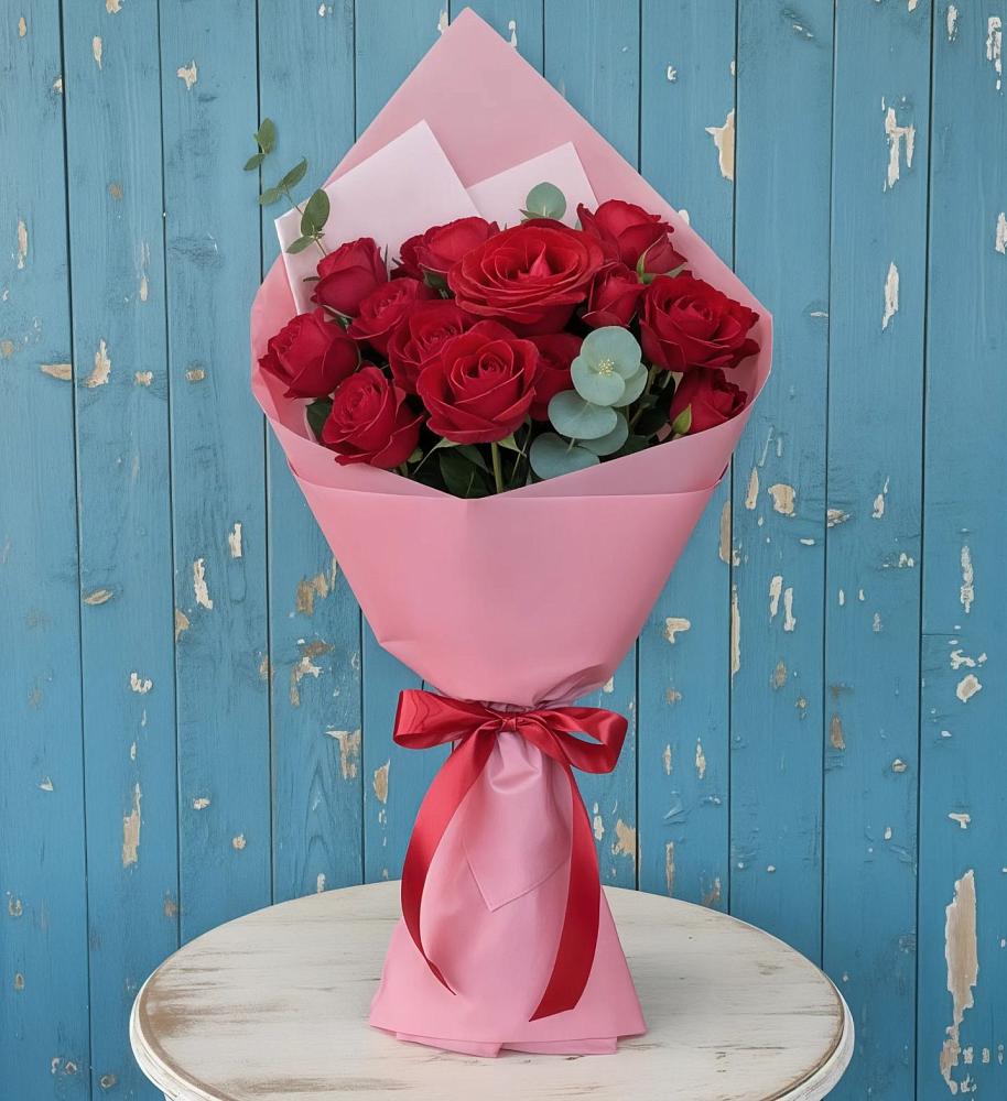 Букет цветов из: Розы в Ясной Поляне