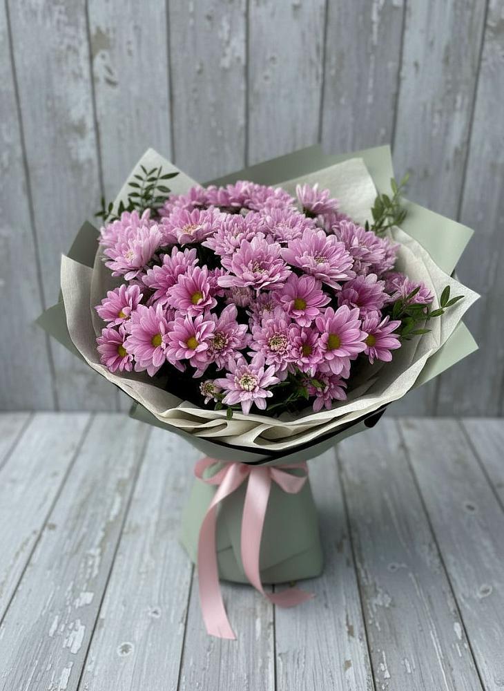 Букет цветов из: Хризантемы в Ясной Поляне