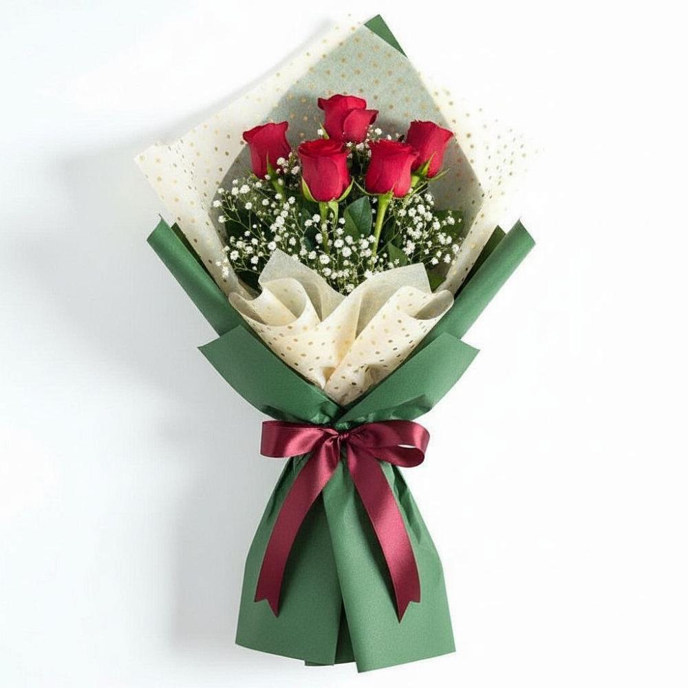 Букет цветов из: Розы в Ясной Поляне