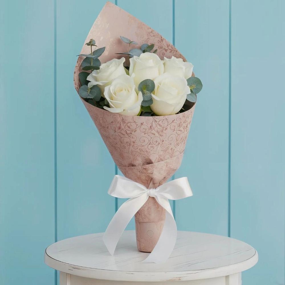 Букет цветов из: Розы в Ясной Поляне