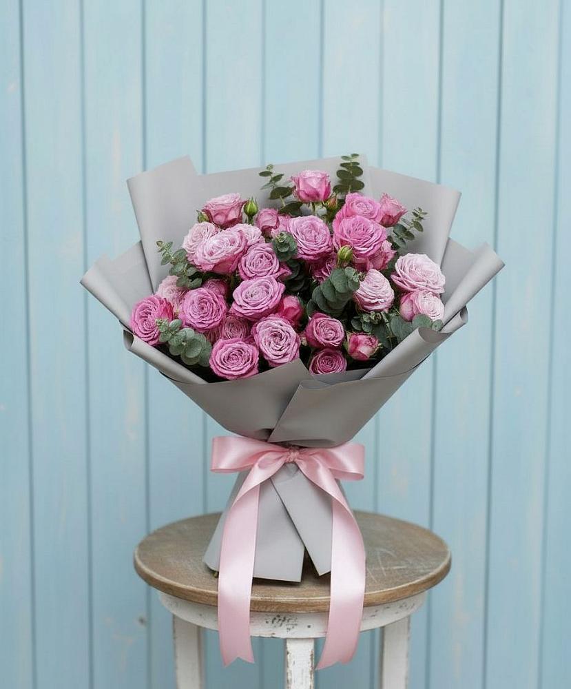 Букет цветов из: Розы в Ясной Поляне