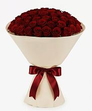 Букет 101 Бордовая роза Блэк Бакарра #REPLACE_PRED# Ясной Поляне