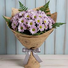 Букет цветов из:  Хризантемы в Ясной Поляне