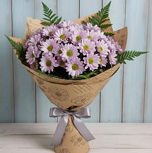 Букет цветов из:  Хризантемы в Ясной Поляне