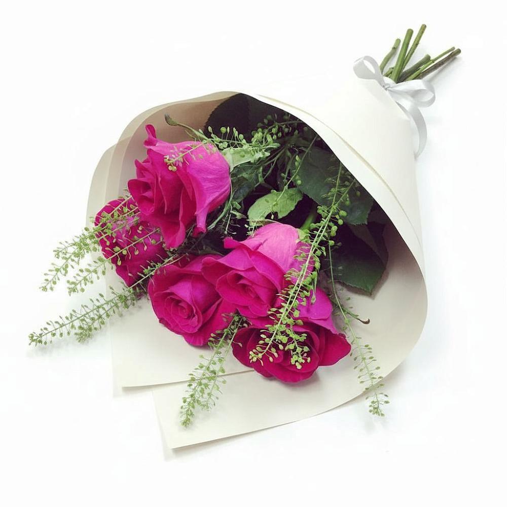 Букет цветов из: Розы в Ясной Поляне