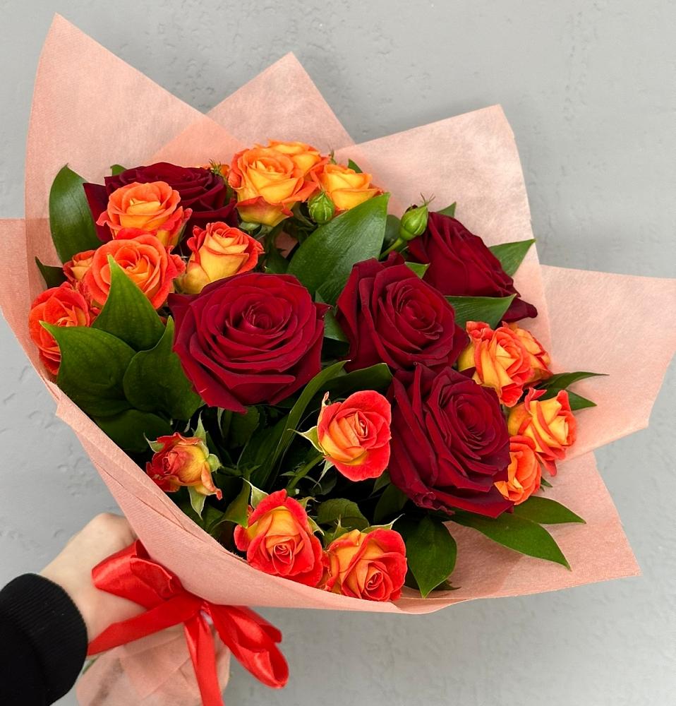 Букет Любовь и восторг в Ясной Поляне