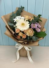 Букет цветов из:  Герберы и Хризантемы в Ясной Поляне