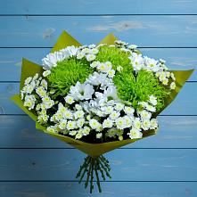 Букет цветов из:  Хризантемы в Ясной Поляне