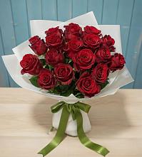Букет Красные розы в Ясной Поляне