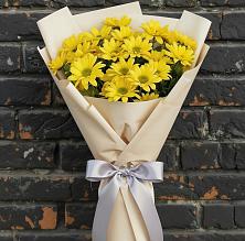 Букет цветов из:  Хризантемы в Ясной Поляне