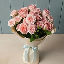 Букет Розовый шарм в Ясной Поляне