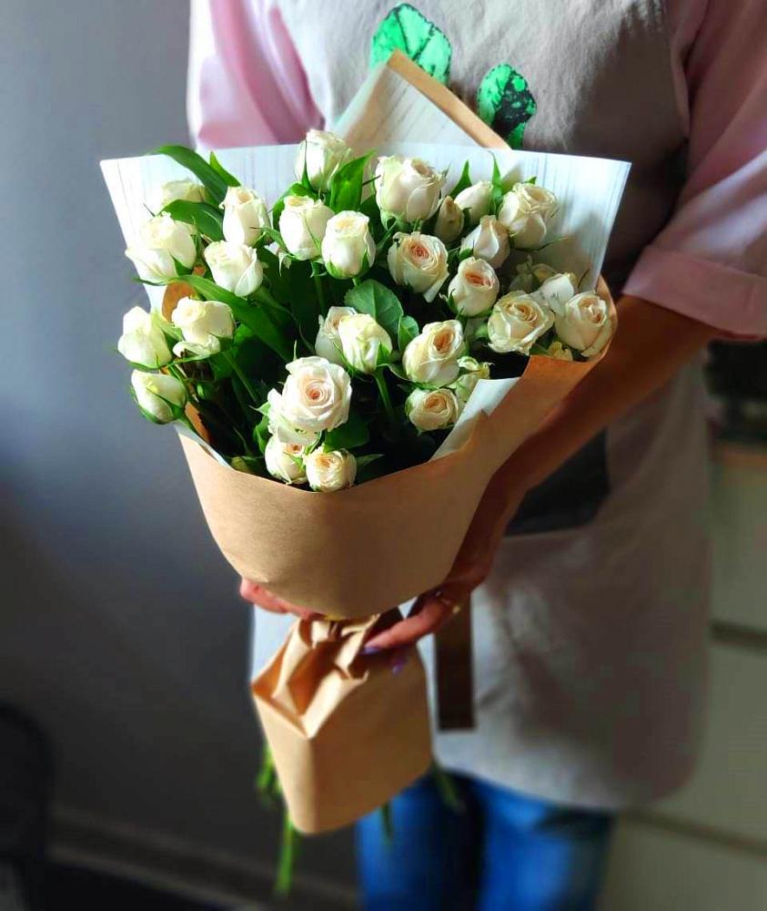 Букет цветов из: Розы в Ясной Поляне