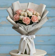 Букет цветов из:  Розы #REPLACE_PRED# Ясной Поляне