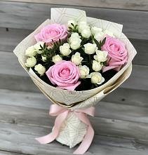 Букет цветов из:  Розы в Ясной Поляне