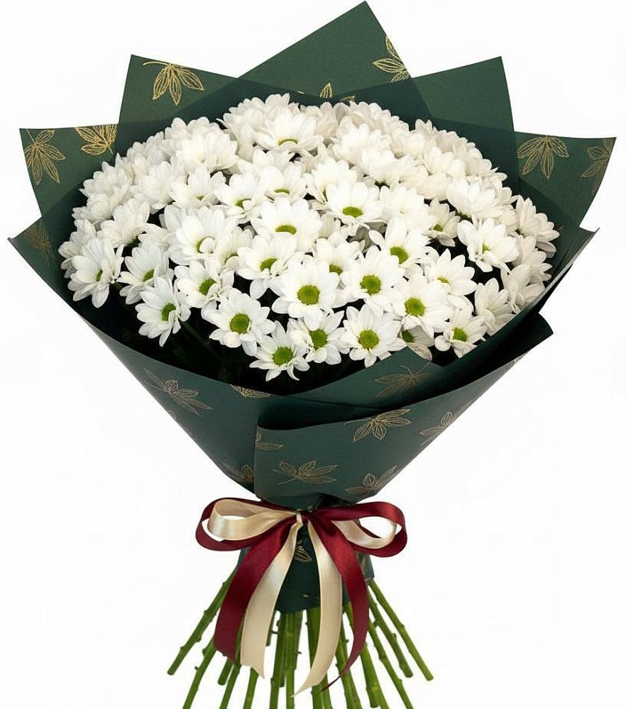 Букет цветов из: Хризантемы в Ясной Поляне