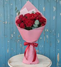 Букет цветов из:  Розы в Ясной Поляне