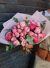 Букет цветов из:  Розы в Ясной Поляне