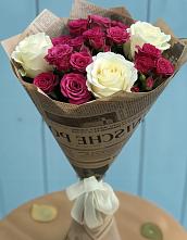 Букет цветов из:  Розы в Ясной Поляне