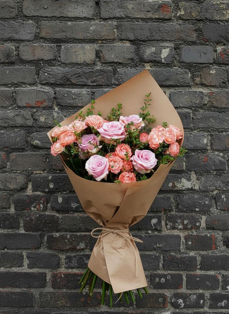 Букет цветов из: Розы в Ясной Поляне