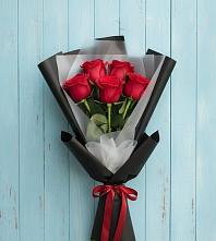 Букет цветов из:  Розы в Ясной Поляне