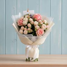 Букет цветов из:  Розы в Ясной Поляне