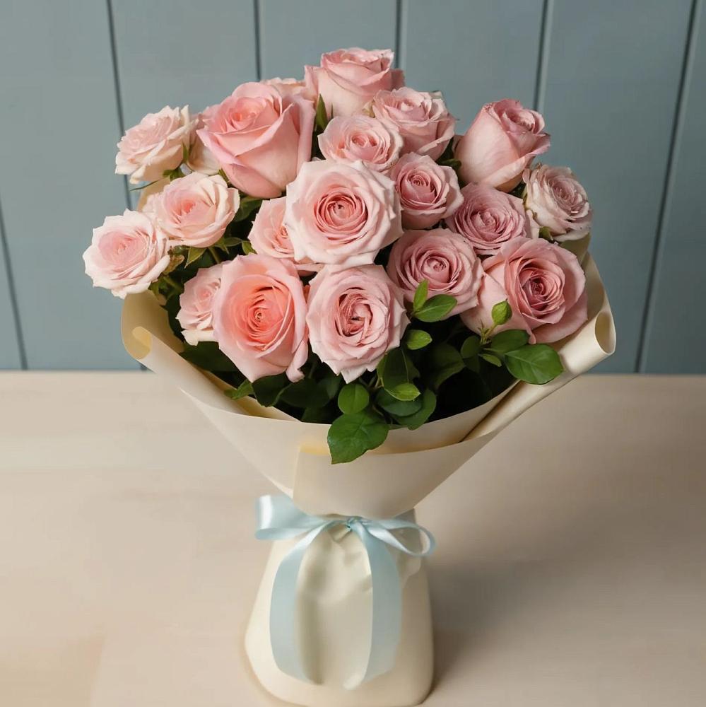 Букет Розовый шарм в Ясной Поляне